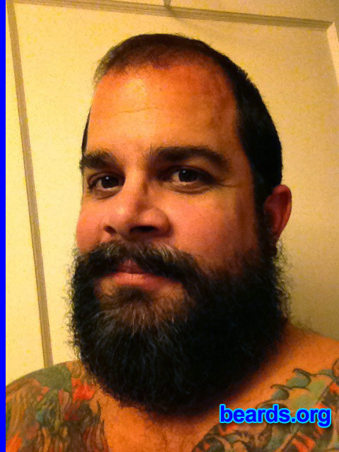 James A.
Bearded since: 1990. I am a dedicated, permanent beard grower.

Comments:
Why did I grow my beard? Because I can.

How do I feel about my beard? I love my beard. 
Keywords: full_beard