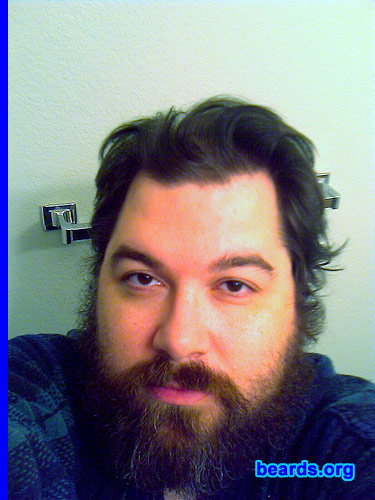 Kane G.
Bearded since: 1996.  I am a dedicated, permanent beard grower.

Comments:
I grew my beard because I can.

How do I feel about my beard?  Proud. I don't always have one, but when I do, you can bet I'm rockin' it.
Keywords: full_beard