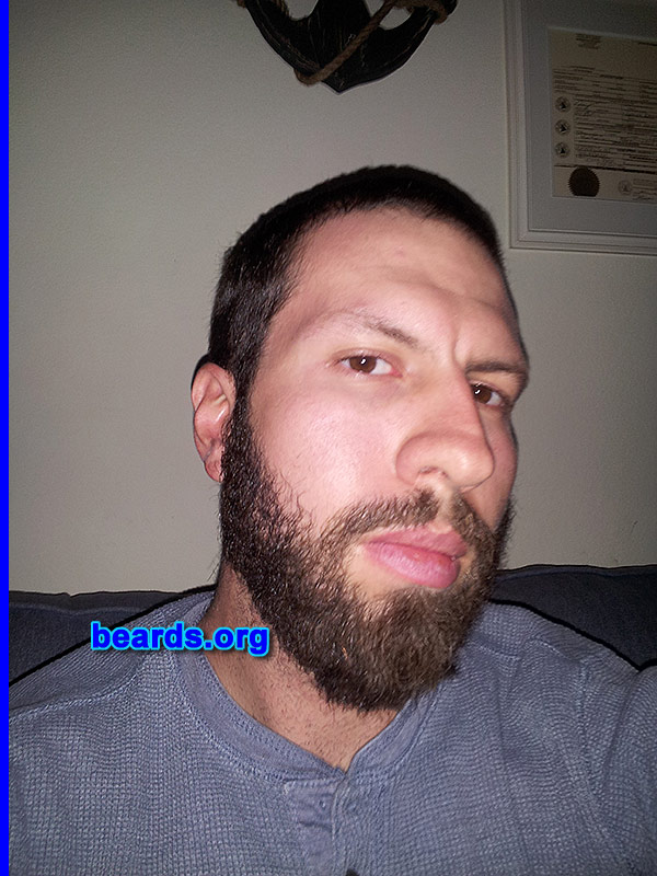 Kenneth O.
Bearded since: 2003. I am an occasional or seasonal beard grower.

Comments:
Why did I grow my beard? I grew my beard because I liked the look of beards and wanted to try it out for myself.

How do I feel about my beard? I like my beard. I wish it were straighter and not so curly. But I play the cards I'm dealt and I will rock this beard until the end.
Keywords: full_beard