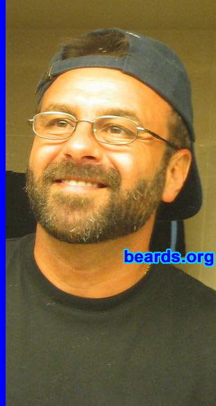 Mark
Bearded since: 2005.  I am a dedicated, permanent beard grower.

Comments:
I grew my beard because I lost power for 14 days with Hurricane Francis and didn't feel like shaving in candlelight.

I love my beard.  I don't think I'll ever shave it again.
Keywords: full_beard
