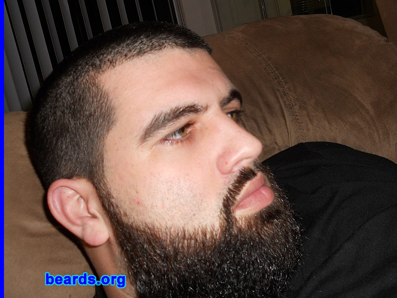 Matt D.
Bearded since: 2010.  I am a dedicated, permanent beard grower.

Comments:
I grew my beard because I missed it.

How do I feel about my beard?  I freakin' love it!!
Keywords: full_beard