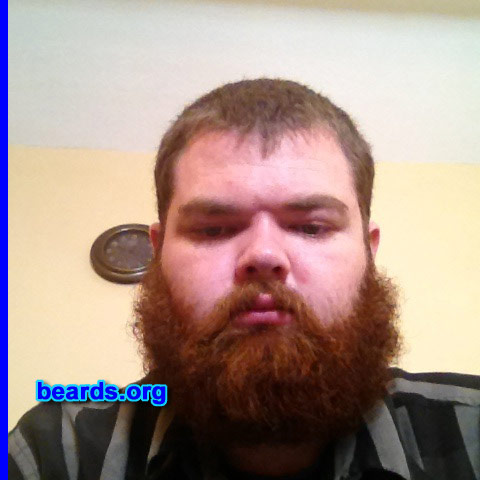Paul R.
Bearded since: 2012. I am a dedicated, permanent beard grower.

Comments:
Why did I grow my beard? After five years of suppression of prime growing time at my previous employer, I was able to fully be a man.

How do I feel about my beard? I love it! My nickname is Captain Red Beard.
Keywords: full_beard