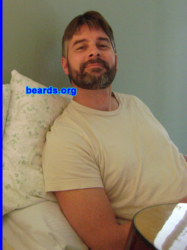 Richard S.
Bearded since: 1997.  I am an occasional or seasonal beard grower.

Comments:
I grew my beard because my facial hair finally matured to allow me full coverage.

How do I feel about my beard? I love it.  But after a while, I like to switch back to shaving.
Keywords: full_beard