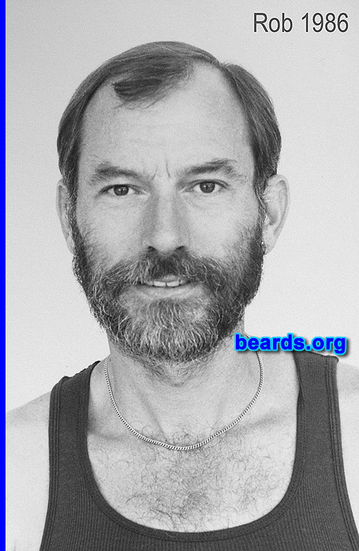 Rob B.
Bearded since: 1970. I am a dedicated, permanent beard grower.

Comments:
Why did I grow my beard? I am into natural looks and men have beards. I also like women who do not shave their legs or armpits.

How do I feel about my beard? I trim it about once a month with the same clippers I use on my buzz-cut hair. It is convenient.
Keywords: full_beard