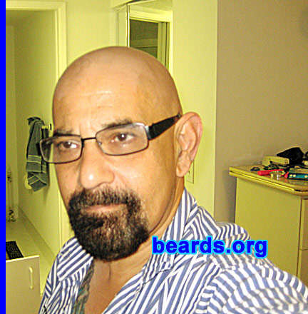 Steve
I am a dedicated, permanent beard grower.

Comments:
Now I sport a goatee and keep my head shaved for a clean look. New Pictures of me...bearded and bald.

How do I feel about my beard? I have always loved beards.
Keywords: goatee_mustache