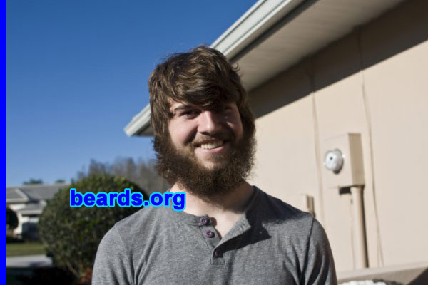 Travis
Bearded since: 2007.  I am a dedicated, permanent beard grower.

Comments:
I grew my beard because it is my personal conviction that a beard characterizes the individual. It would be folly to flee from such a gift.

How do I feel about my beard?  It is the best beard I have ever had.
Keywords: full_beard