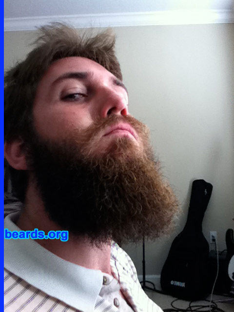 Tyler T.
Bearded since: 2007. I am an occasional or seasonal beard grower.

Comments:
Why did I grow my beard? I saw some of the beards on this site, and thought, I could do that.

How do I feel about my beard? I love it.
Keywords: full_beard