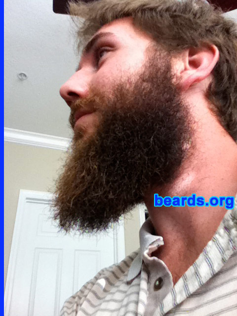 Tyler T.
Bearded since: 2007. I am an occasional or seasonal beard grower.

Comments:
Why did I grow my beard? I saw some of the beards on this site, and thought, I could do that.

How do I feel about my beard? I love it.
Keywords: full_beard