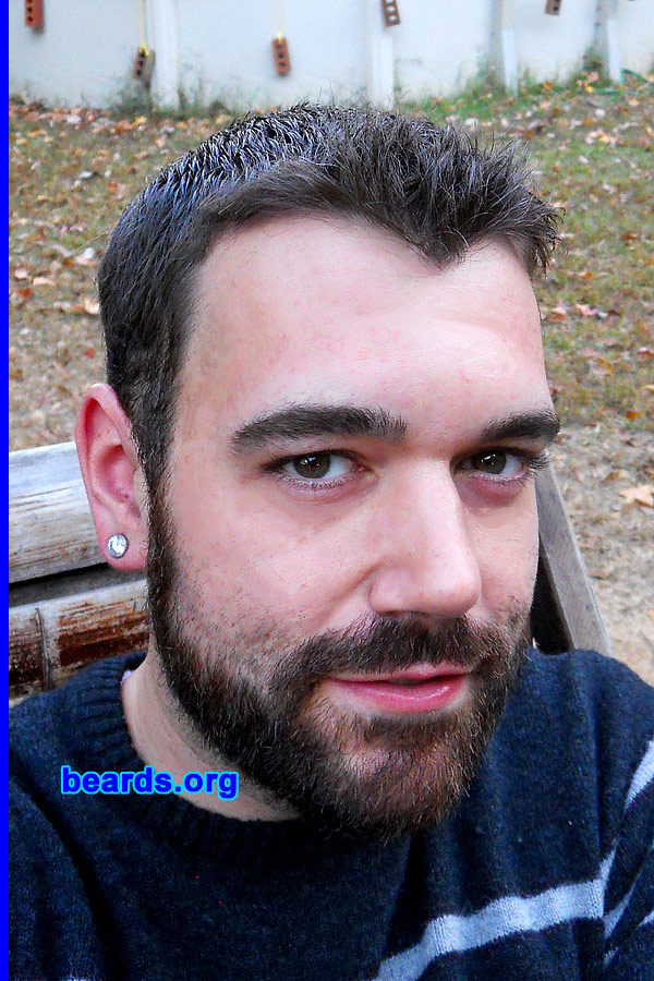 Brad E.
Bearded since: 2006. I am a dedicated, permanent beard grower.

Comments:
I grew my beard because beards are sexy, period. They set you apart and define you as a person.

How do I feel about my beard? It's my baby.
Keywords: full_beard
