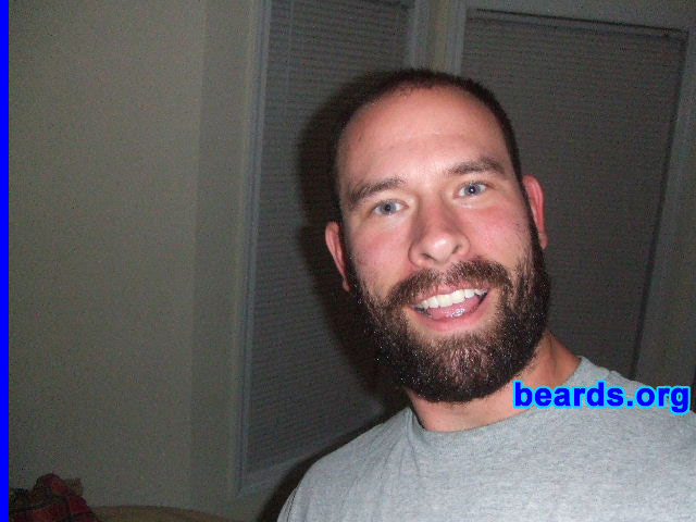 Richard K.
Bearded since: 2009.  I am a dedicated, permanent beard grower.

Comments:
I grew my beard mainly because I don't want people to recognize me. I like being different and with a beard I am. 

How do I feel about my beard?  I feel like I'm a different person.  I wear flannel while I have my beard. It represents that rugged mountain look.
Keywords: full_beard