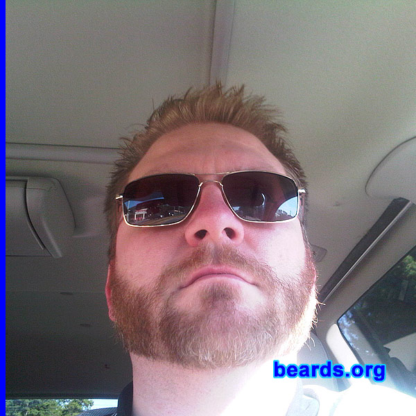 Russell T.
Bearded since: 2010. I am an occasional or seasonal beard grower.

Comments:
I love to wear a beard for fall and winter.

How do I feel about my beard? Feel really good about my beard. I only have two spots that are a little thin, just outside the corners of my mouth.
Keywords: full_beard