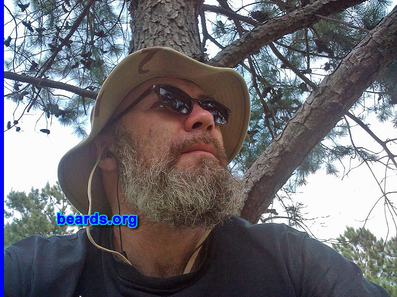 Rob P.
Bearded since: 2012. I am a dedicated, permanent beard grower.

Comments:
Why did I grow my beard? After being forced to shave in the Army, I said "NO MORE!"

How do I feel about my beard? I think it's glorious!
Keywords: full_beard