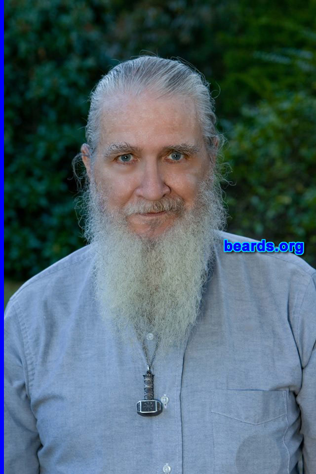 Terry R.
Bearded since: 1995. I am a dedicated, permanent beard grower.

Comments:
Why did I grow my beard? Because in my younger days, I was in the Army and law enforcement and I could not have a beard.

How do I feel about my beard? Going to let it keep growing.
Keywords: full_beard