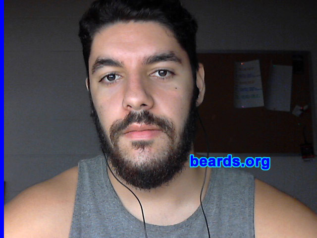 Richard
Bearded since: 2012. I am an occasional or seasonal beard grower.

Comments:
I'm eighteen and not many of my peers can grow a beard like mine. I figured, why not?

How do I feel about my beard? It feels good, regardless of what some say. Some like it.  Some don't. That's a shame.
Keywords: full_beard