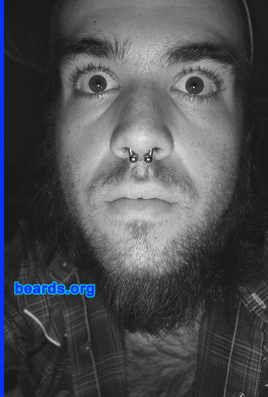 Andy
 Andy
Bearded since: 2003. I am a dedicated, permanent beard grower.

Comments:
I grew my beard because I always, always wanted facial hair. And when the hair started coming, it never stopped.

How do I feel about my beard? If it could be a little fuller in some areas, that would make my life that much more better. But I enjoy it tons anyway. 
Keywords: chin_curtain