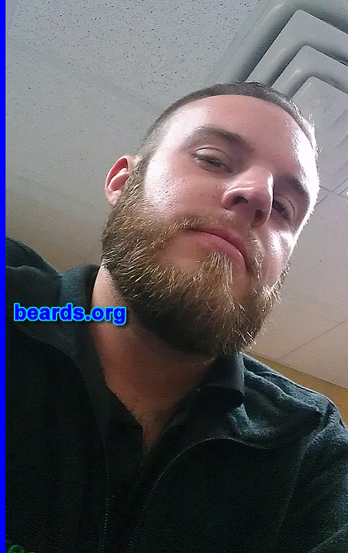 Adam K.
Bearded since: 2005. I am a dedicated, permanent beard grower.

Comments:
Why did I grow my beard? I liked the way it looked after I could first start to grow one.

How do I feel about my beard? I love it. I like how full and thick it gets and I think it fits my personality.
Keywords: full_beard