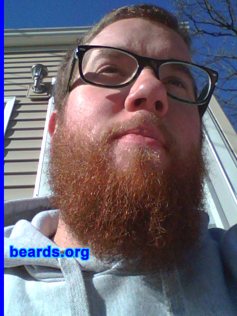 Ben Z.
Bearded since: 2010. I am a dedicated, permanent beard grower.

Comments:
Why did I grow my beard? Because of the 2010 Chicago Blackhawks' run to the Stanley Cup.

How do I feel about my beard? It is getting better and better every day.
Keywords: full_beard