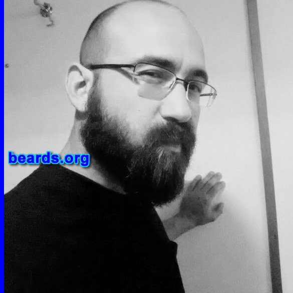 D.
Bearded since: August 1, 2013. I am a dedicated, permanent beard grower.

Comments:
Why did I grow my beard? Because I wanted to become even more awesome.

How do I feel about my beard? Love it.
Keywords: full_beard