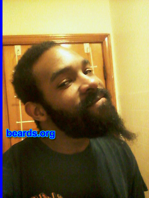 Dom W.
Bearded since: 2013.  I am a dedicated, permanent beard grower.

Comments:
I grew my beard because I wanted  to prove that my new year's resolution was to grow a beard and show my beard pride.

How do I feel about my beard? Helps me protect my face from cold weather and feel more healthy.
Keywords: full_beard