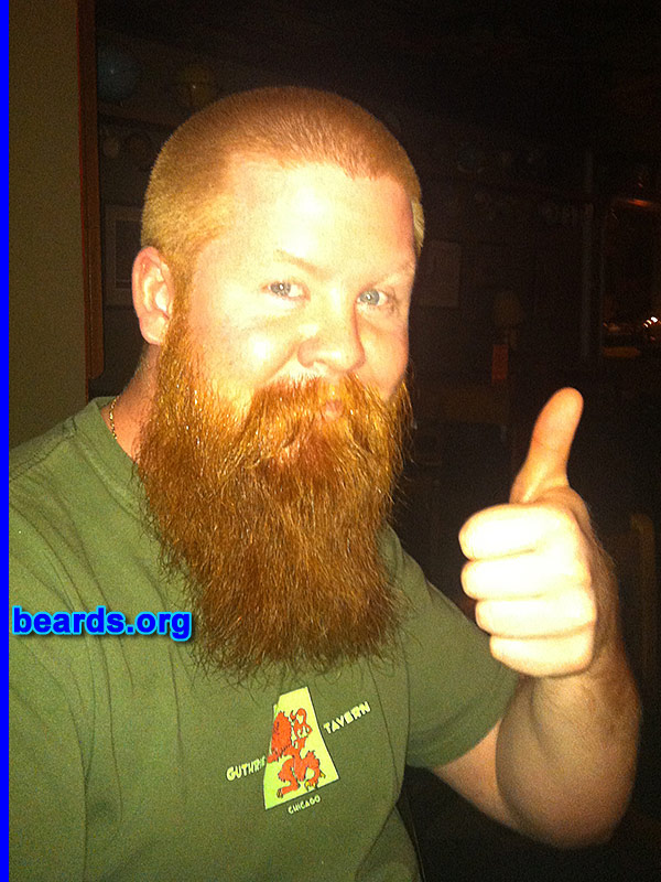 Evan
Bearded since: 2012. I am a dedicated, permanent beard grower.

Comments:
Why did I grow my beard? To show how manly I am. Hahaha.

How do I feel about my beard? Meh...
Keywords: full_beard