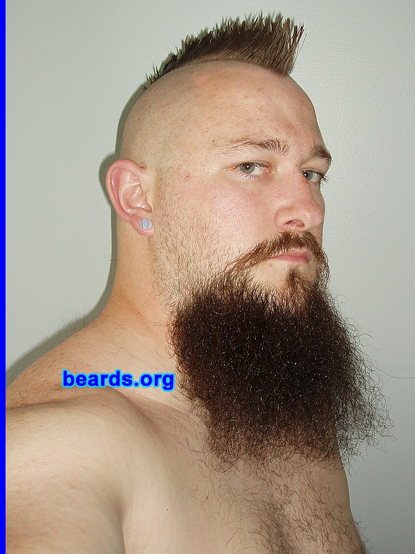J.D.
Bearded since: 2004.  I am a dedicated, permanent beard grower.

Comments:
I grew my beard because I like the way it looks.

How do I feel about my beard? I love my beard. I wish it were longer, but I am working on that.
Keywords: goatee_mustache