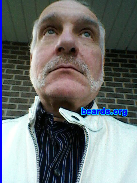 John C.
Bearded since: 1979. I am a dedicated, permanent beard grower.

Comments:
Why did I grow my beard? For brother-in-law's wedding.

How do I feel about my beard? Love it.  Feel naked without it.
Keywords: mutton_chops