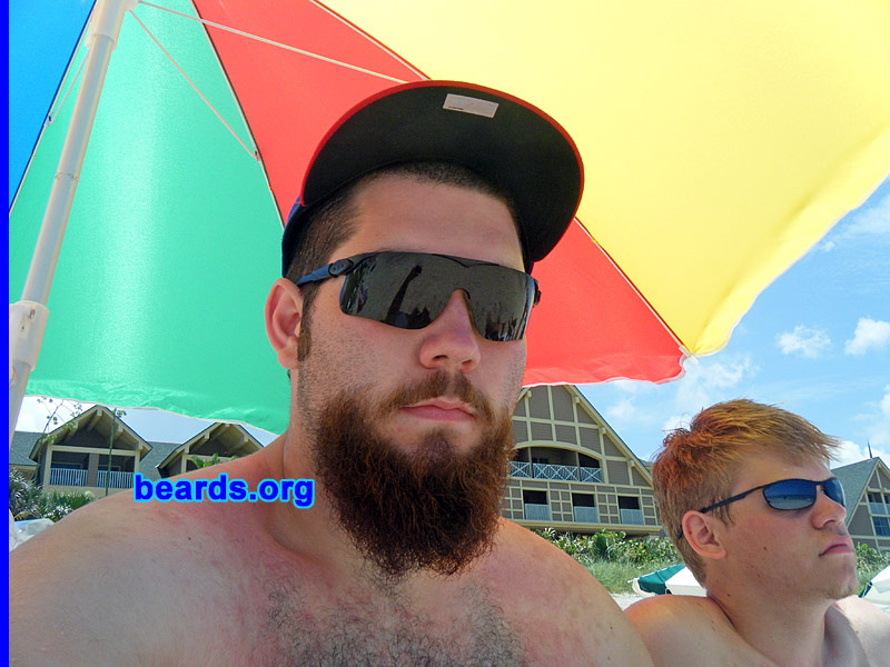 Mike
Bearded since: 2004.  I am an experimental beard grower.

Comments:
I grew my beard because I want something a bit different.

How do I feel about my beard? I LOVE it.
Keywords: goatee_mustache