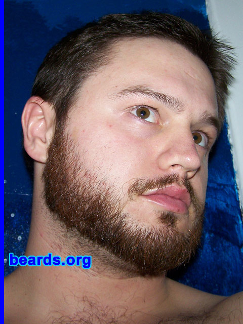Peter
Bearded since: 2002.  I am a dedicated, permanent beard grower.

Comments:
I grew my beard because of my big ol' round head and round face.  The beard gives it a little more shape and angularity.
Keywords: full_beard