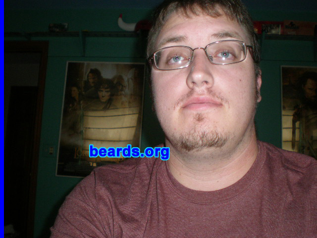 Ryan
Bearded since: 2008.  I am an experimental beard grower.

Comments:
I grew my beard because I always wanted to and was not able to until now.

How do I feel about my beard? I love it and can't wait to try out different styles.
Keywords: goatee_mustache