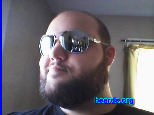 Adam H.
Bearded since: 2013. I am an occasional or seasonal beard grower.

Comments:
Why did I grow my beard? Got fired.  Had some free time. LOL.

How do I feel about my beard? It's soft. Makes me feel like a gorilla. 
Keywords: full_beard