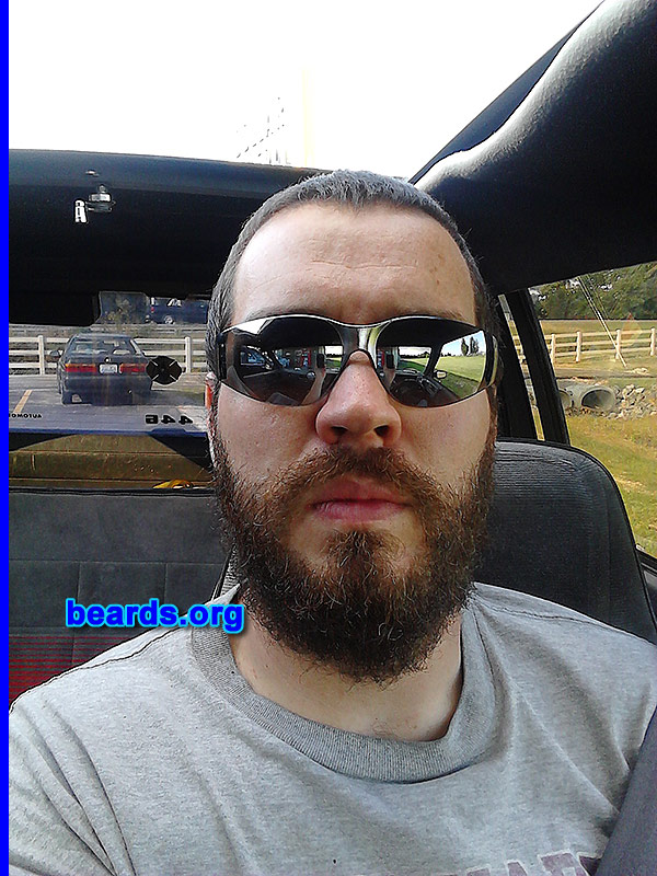 Jason E.
Bearded since: 2013. I am an occasional or seasonal beard grower.

Comments:
Why did I grow my beard?
1. I hate the cold.
2. I hate to shave.
3. I love the look of it!

How do I feel about my beard? It has grown on me. LOL, just kidding. I love it!
Keywords: full_beard