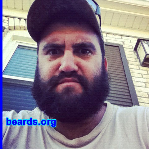 Nic C.
Bearded since: September 5, 2012. I am an occasional or seasonal beard grower.

Comments:
Why did I grow my beard? My wife stopped showing me affection. So I found a new love, beard.

How do I feel about my beard? Feel very connected. 
Keywords: full_beard