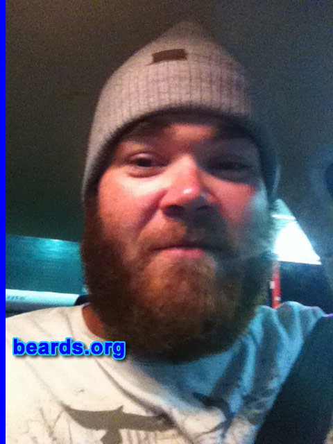 Mark
Bearded since: 2000. I am a dedicated, permanent beard grower.

Comments:
Why did I grow my beard? I think it is a manly thing to do.

How do I feel about my beard? I'd like more thickness and even growth.
Keywords: full_beard