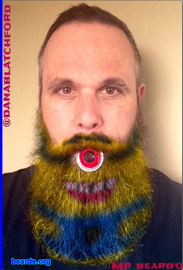 Dana B.
Bearded since: December 2013. I am a dedicated, permanent beard grower.

Comments:
Why did I grow my beard? Tired of looking like a woman.

How do I feel about my beard? It's the fifth member of my family. I love it.
Keywords: full_beard