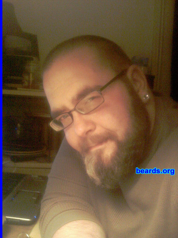 K.J. Nichols
Bearded since: 2006.  I am a dedicated, permanent beard grower.

Comments:
I grew my beard because I always loved the look.

How do I feel about my beard?  I couldn't live without it. It has become a part of me.
Keywords: full_beard