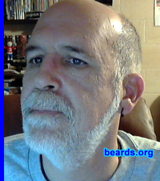 Ken P.
Bearded since: 1980.  I am a dedicated, permanent beard grower.

Comments:
I grew my beard because I wanted to try one out and I don't like shaving.

How do I feel about my beard? I like it when it's short and neat.
Keywords: full_beard