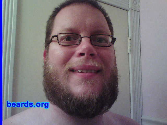 Matthew
Bearded since: 2000.  I am a dedicated, permanent beard grower.

Comments:
I grew my beard because I like the way a beard looks and feels.  It makes a guy look like a real man.

How do I feel about my beard?  I love it and never plan on being without it.
Keywords: full_beard