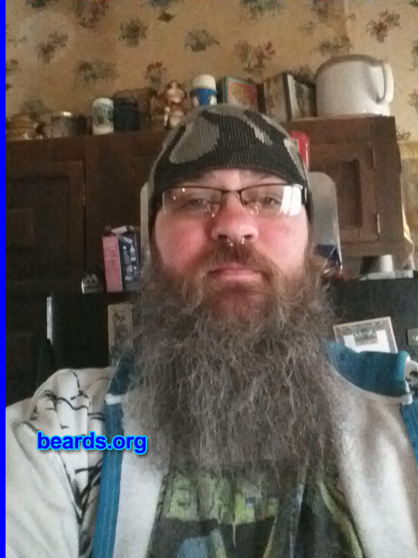 Joe T.
Bearded since: 2012. I am a dedicated, permanent beard grower.

Comments:
Why did I grow my beard? I've always wanted to know what I looked like with a long beard.

How do I feel about my beard? Love my beard. I will never shave it again.
Keywords: full_beard