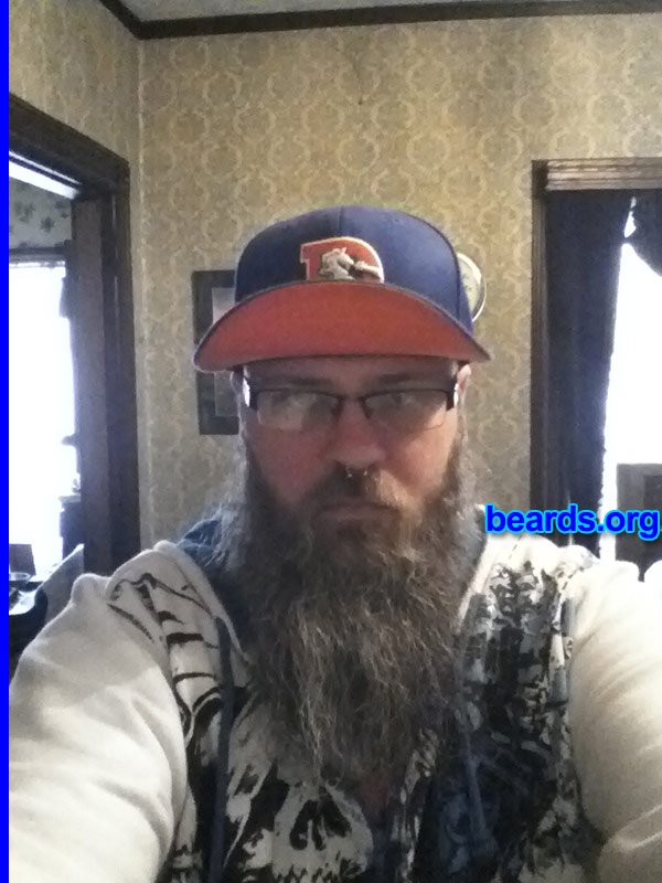 Joe T.
Bearded since: 2012. I am a dedicated, permanent beard grower.

Comments:
Why did I grow my beard? I've always wanted to know what I looked like with a long beard.

How do I feel about my beard? Love my beard. I will never shave it again.
Keywords: full_beard