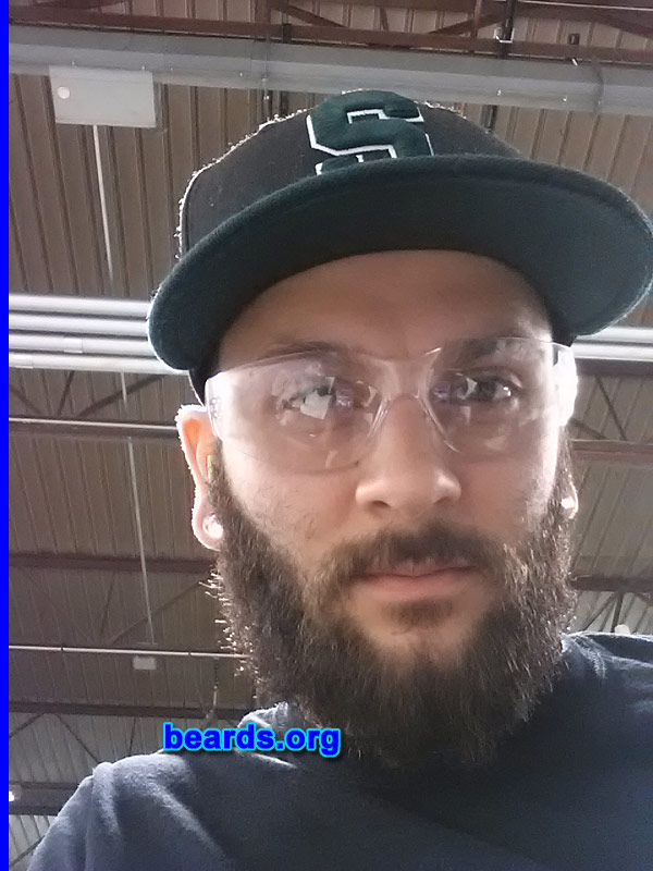 Xavier C.
Bearded since: 2012. I am a dedicated, permanent beard grower.

Comments:
Why did I grow my beard? Commitment.

How do I feel about my beard? Could be better, but I am blessed.
Keywords: full_beard