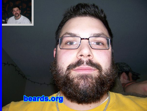 Matt
Bearded since: 2007.  I am an occasional or seasonal beard grower.

Comments:
I grew my beard because it looks sweet in a creepier way.

How do I feel about my beard?  Swell, better than most of my friends.
Keywords: full_beard