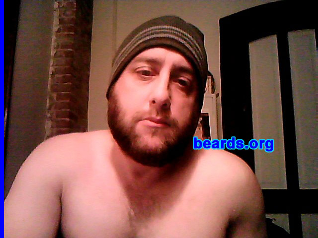 Blair
Bearded since: September 2011. I am an experimental beard grower.

Comments
I grew my beard because my father has had a beard for over forty years, as did all his brothers. It's tradition.

How do I feel about my beard? This is the fullest it's ever been and I like it.
Keywords: full_beard