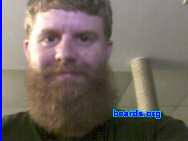 Christopher
Bearded since: 2009.  I am an experimental beard grower.

Comments:
I grew my beard because I just wanted to know if I could and how I would like it.

How do I feel about my beard? I'm terribly vain about my beard. I feel more confident with a beard, long or short, than I would if I weren't bearded. I love my beard.
Keywords: full_beard