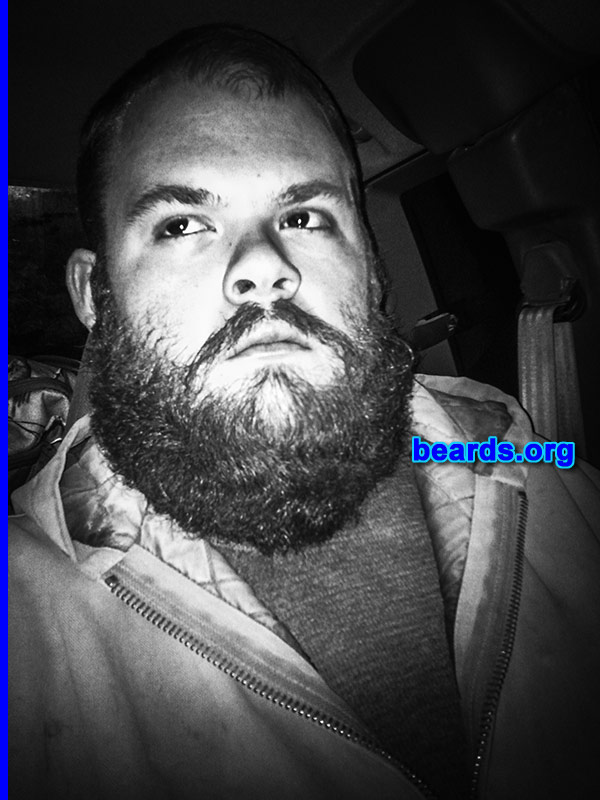 Eric
Bearded since: November 1, 2013. I am a dedicated, permanent beard grower.

Comments:
Why did I grow my beard? I thought I'd try it! Now I will never shave.  Love it!

How do I feel about my beard?  I love every day with my beard! It is a conversation starter and also the chicks love IT!!! Not just kidding. I have walked into stores and girls just ask can I touch your beard!!! Lol sound corny but I don't mind it at all!!! 
Keywords: full_beard