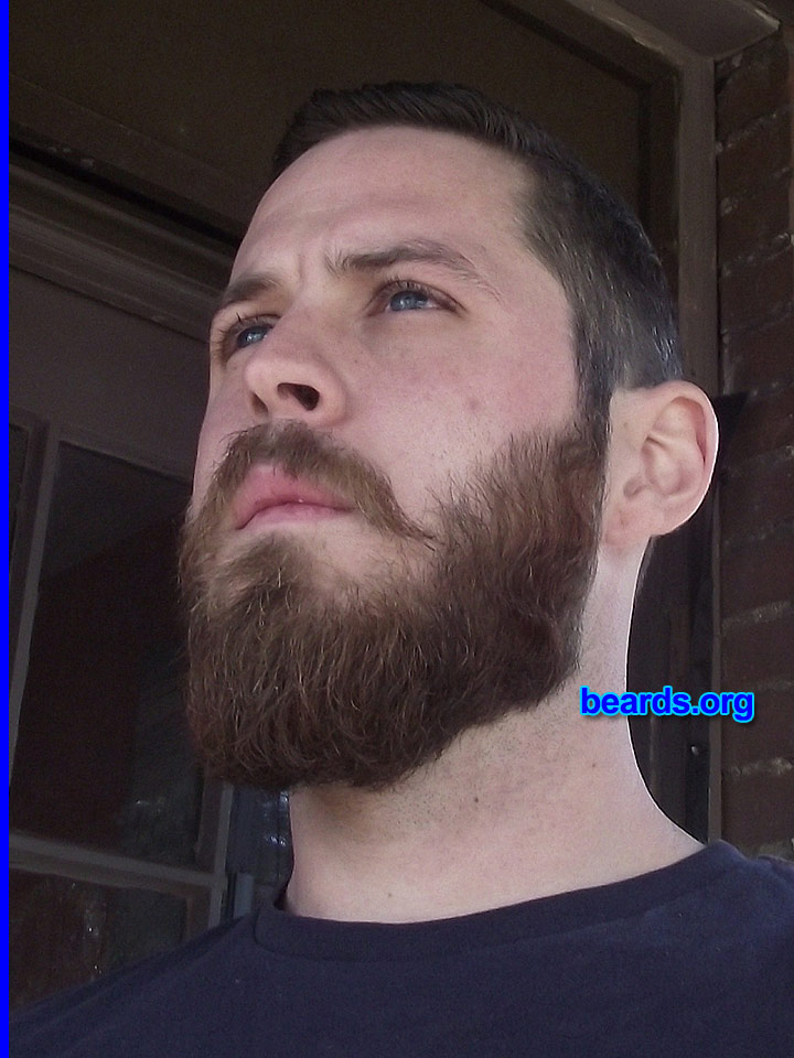 Matt W.
Bearded since: 2013. I am an experimental beard grower.

Comments:
Why did I grow my beard? Just to see what it would look like.

How do I feel about my beard? Loving it.
Keywords: full_beard