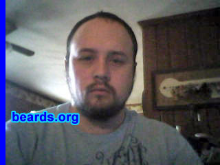 Mike W.
Bearded since: 2006.  I am a dedicated, permanent beard grower.

Comments:
One day I ran out of razors.  I couldn't get to the store to pick up some more.   When I finally got around to getting the razors, I was like maybe I should try out the beard.

How do I feel about my beard?  It makes me feel like a guy.  None of my other friends had one before I started.  After it came in, they started to grow them, too.
Keywords: full_beard