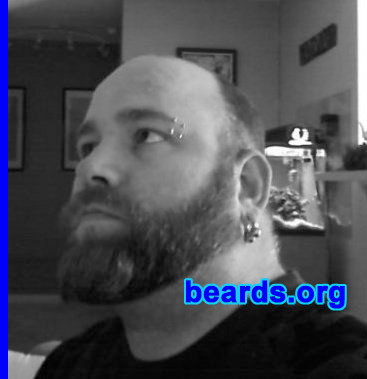 Mike
Bearded since: 2009, on and off. I am a dedicated, permanent beard grower.

Comments:
Why did I grow my beard? Originally, for the h3ll of it...  Now, after one gentleman called it "glorious" (NHL playoff beard time), I decided to never live without a full beard again...

How do I feel about my beard? Thick, full, "glorious", but a little gray for my tastes... Wife loves it!
Keywords: full_beard