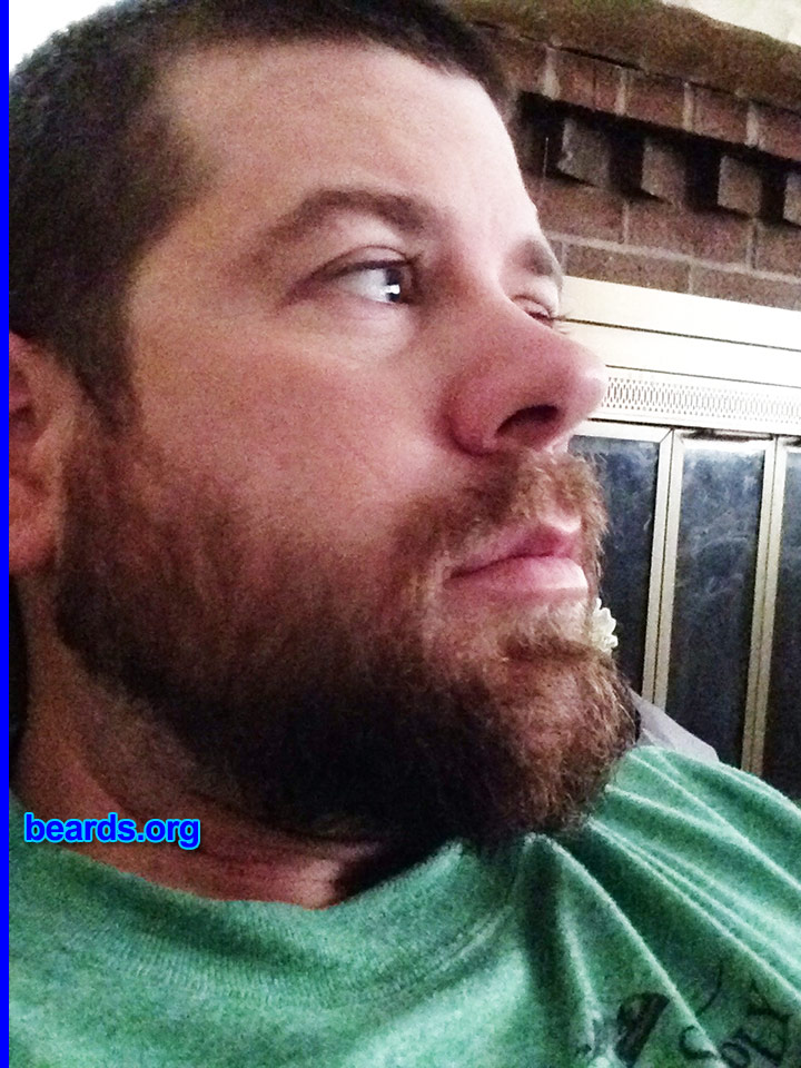 Patrick L.
Bearded since: 2013. I am an experimental beard grower.

Comments:
Why did I grow my beard? Just to see if I could.

How do I feel about my beard? It's here to stay.
Keywords: full_beard