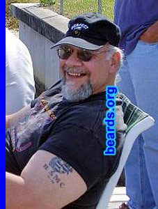 Robert I.
Bearded since: 1974. I am a dedicated, permanent beard grower.
Keywords: goatee_mustache