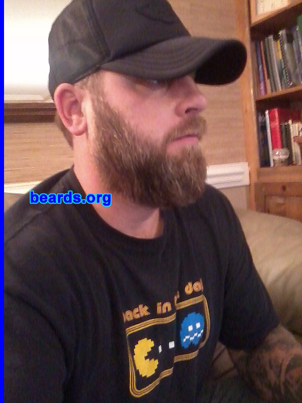 Stephen T.
Bearded since: 1990. I am a dedicated, permanent beard grower.

Comments:
I grew my beard because I have no chin!

How do I feel about my beard? It is my brother, my family, my friend.
Keywords: full_beard